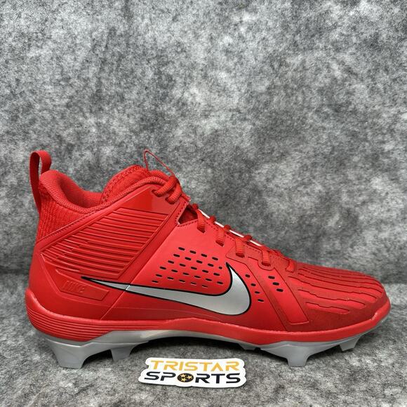 Ohio State Buckeyes Nike Force Savage Pro 3 Football Cleats Mens Size 17 OSU PE - Picture 4 of 8